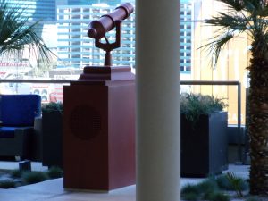 Custom aluminum cannon for the Cosmopolitan in Las Vegas