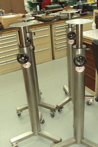 Custom Stainless camera stands for Cape Canaveral