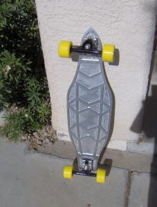 Custom Aluminum Skateboard for Steve Ibbertson