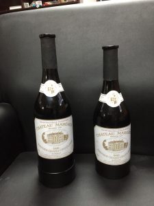 Custom Champagne bottles manufactured by Micar for Acrobat Hossein Baghalan Aval