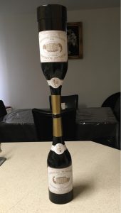 Custom Champagne bottles manufactured by Micar for Acrobat Hossein Baghalan Aval