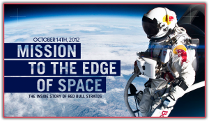 Red Bull Stratos graphic