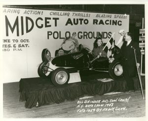 Bill Schindler and Joan Crosby, N.Y. Auto Show 1948